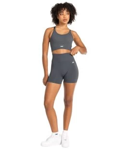 Elite Eleven Elite Seamless V2 Shorts - Grey (Subtle Scrunch) -Fit Style Shop MARCHECOM1386