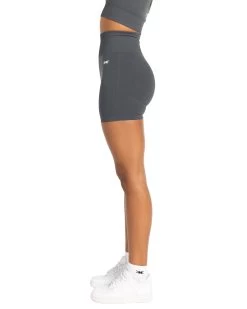 Elite Eleven Elite Seamless V2 Shorts - Grey (Subtle Scrunch) -Fit Style Shop MARCHECOM1434