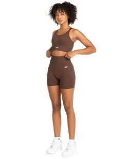 Elite Eleven Elite Seamless V2 Shorts - Chocolate -Fit Style Shop MARCHECOM1687