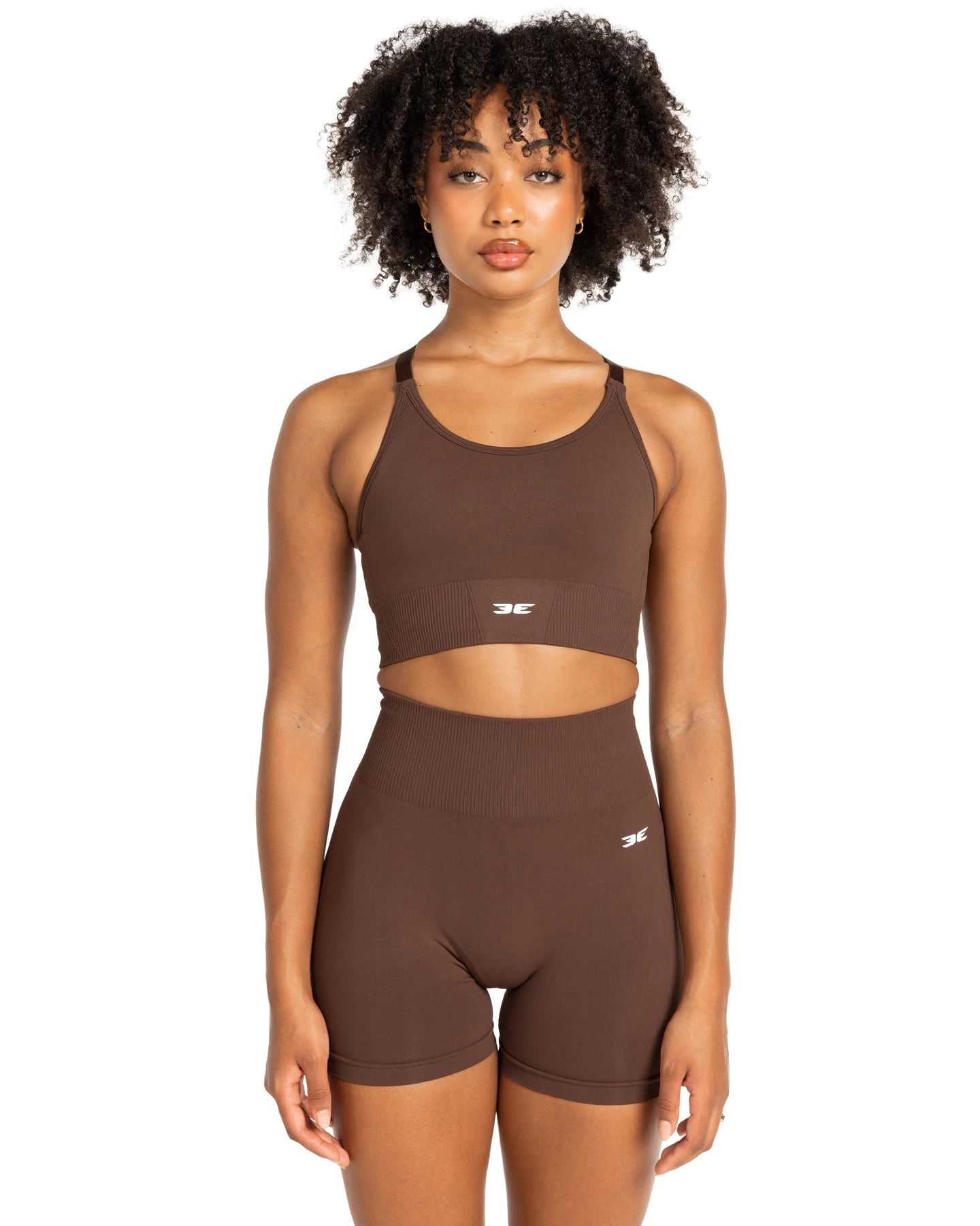 Elite Eleven Elite Seamless V2 Bra - Chocolate 1 Elite Eleven Elite Seamless V2 Bra - Chocolate