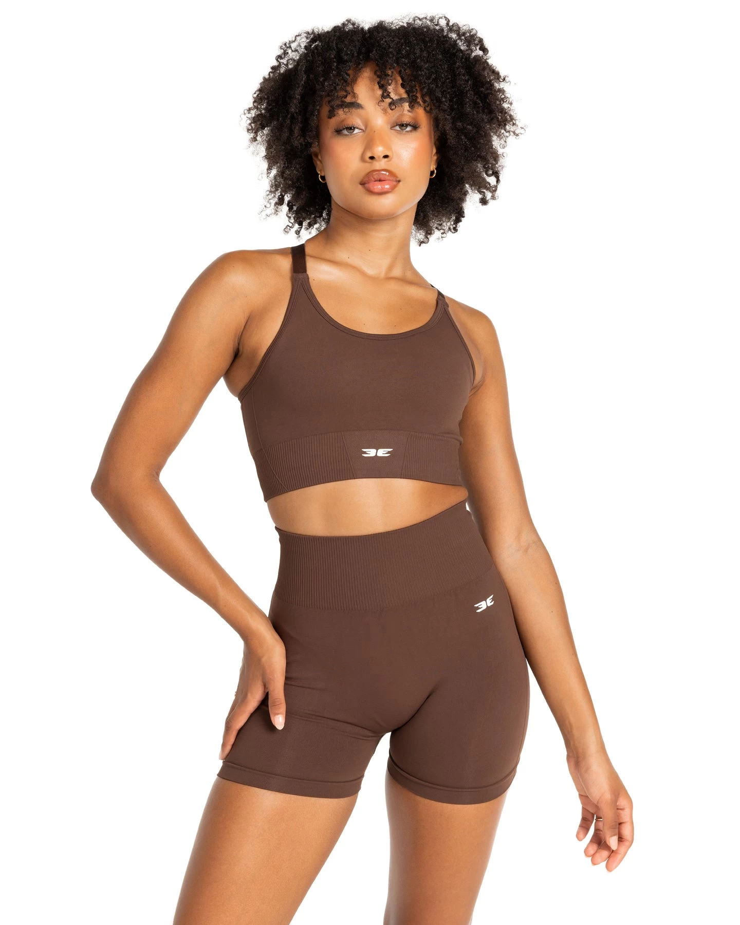Elite Eleven Elite Seamless V2 Bra - Chocolate 5 Elite Eleven Elite Seamless V2 Bra - Chocolate - Image 5