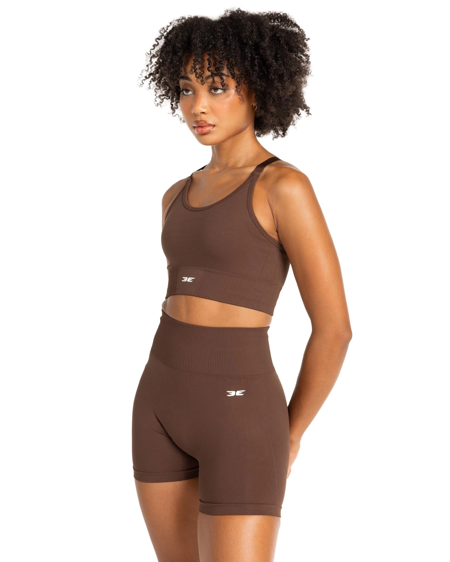 Elite Eleven Elite Seamless V2 Bra - Chocolate 4 Elite Eleven Elite Seamless V2 Bra - Chocolate - Image 4