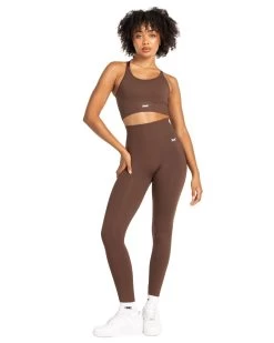 Elite Eleven Elite Seamless V2 Leggings - Chocolate -Fit Style Shop MARCHECOM1898
