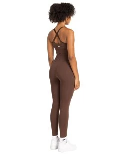 Elite Eleven Elite Seamless V2 Leggings - Chocolate -Fit Style Shop MARCHECOM1920