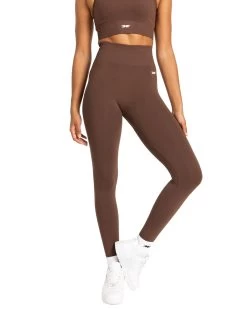 Elite Eleven Elite Seamless V2 Leggings - Chocolate (Subtle Scrunch)