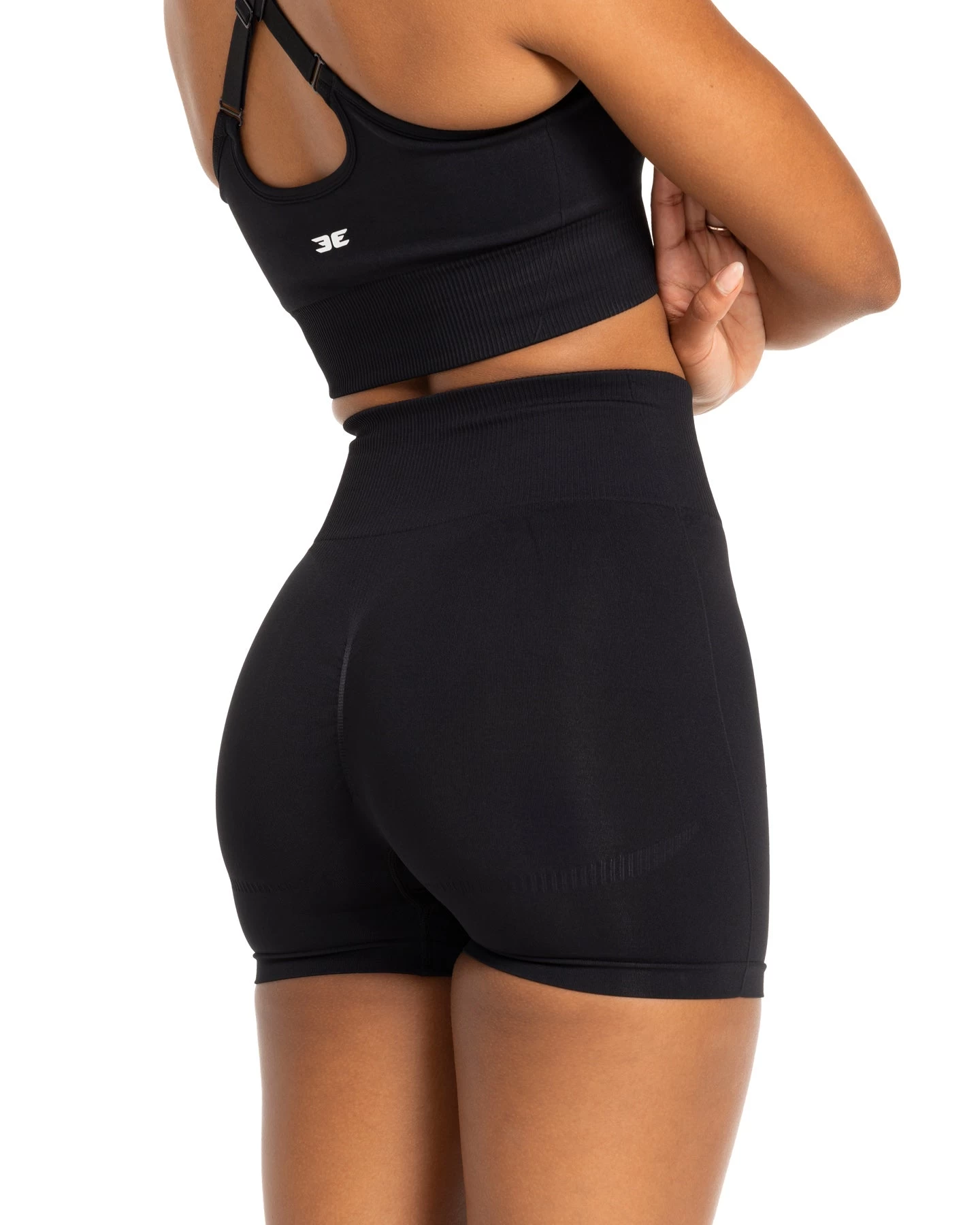 Elite Eleven Elite Seamless V2 Shorts - Black (Subtle Scrunch) 2 Elite Eleven Elite Seamless V2 Shorts - Black (Subtle Scrunch) - Image 2