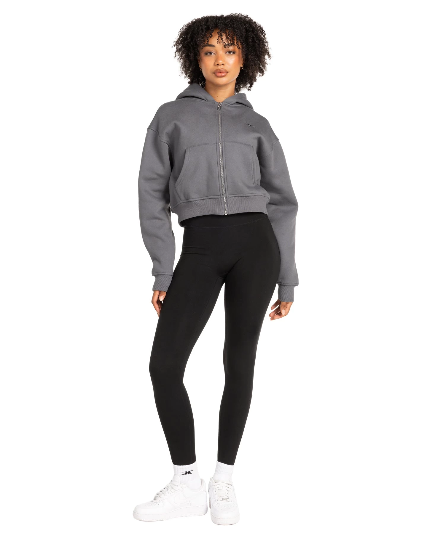 Elite Eleven Cropped Classic Zip Through - Cool Slate 4 Elite Eleven Cropped Classic Zip Through - Cool Slate - Image 4