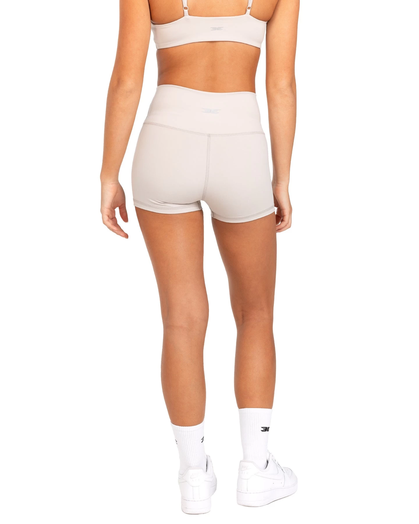 Elite Eleven Aura SF Micro Shorts - Oat Latte 4 Elite Eleven Aura SF Micro Shorts - Oat Latte - Image 4