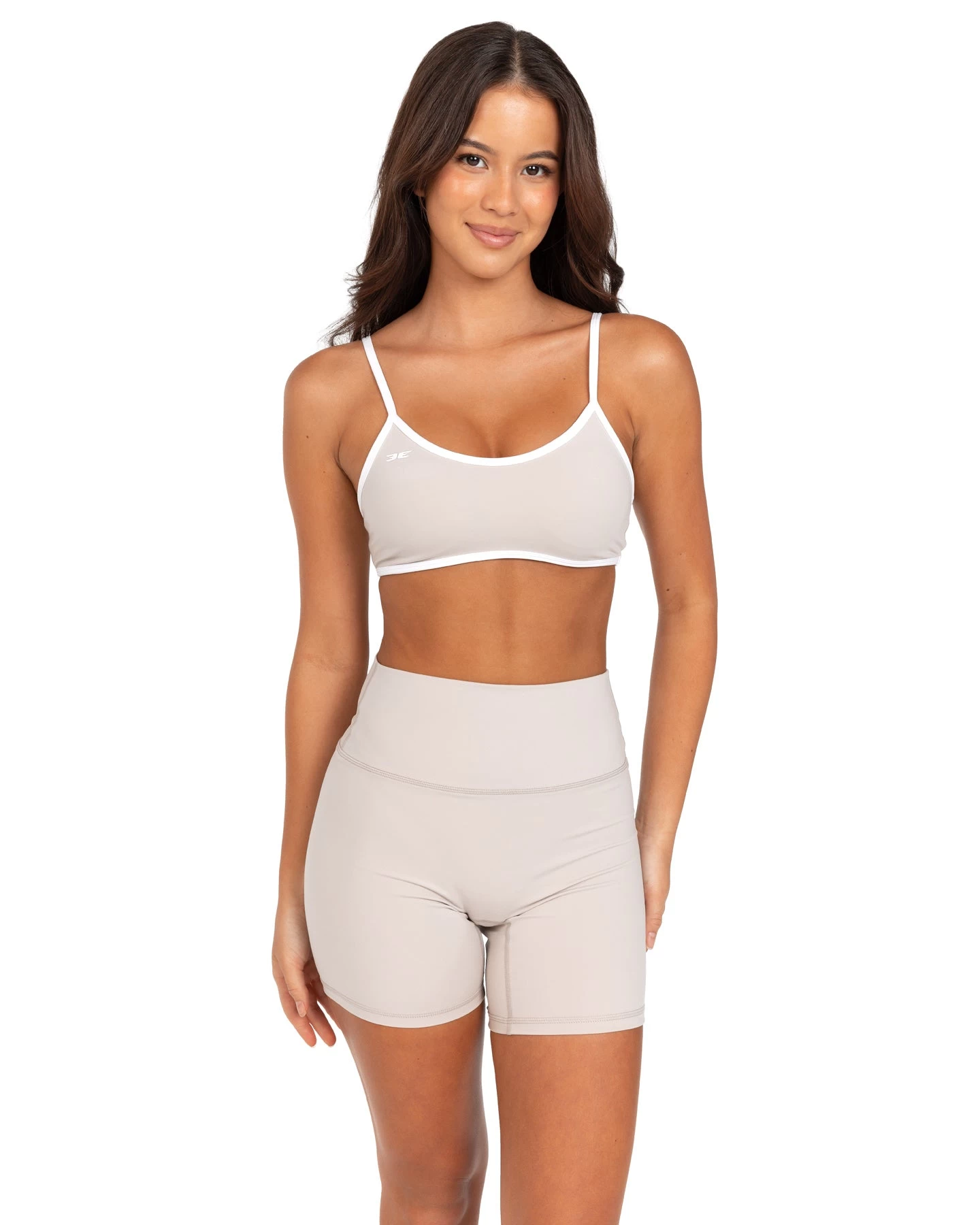 Elite Eleven Micro Contrast Bra - Oat Latte 1 Elite Eleven Micro Contrast Bra - Oat Latte