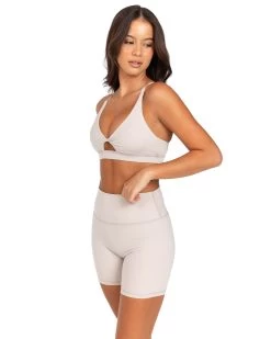 Elite Eleven Micro Twist Bra - Oat Latte -Fit Style Shop OCTECOMDAY145264