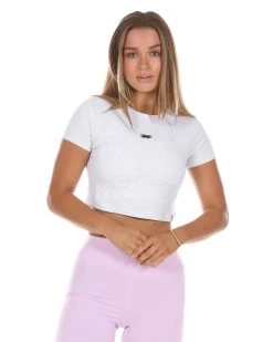 Elite Eleven Elite Crop Tee - Polar Grey