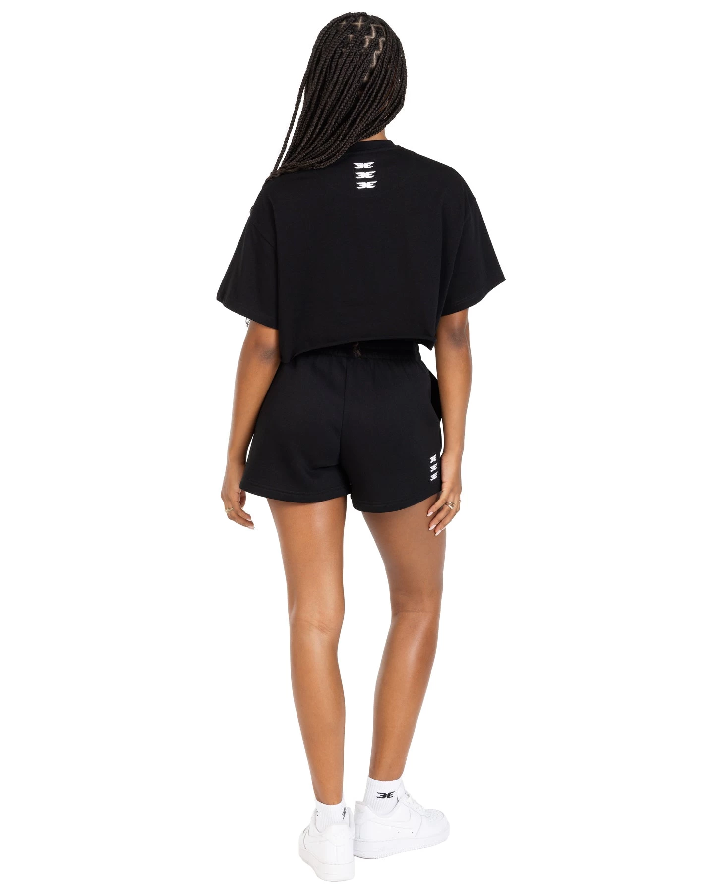 Elite Eleven Women's Cropped Registered Tee - Black 3 Elite Eleven Women's Cropped Registered Tee - Black - Image 3