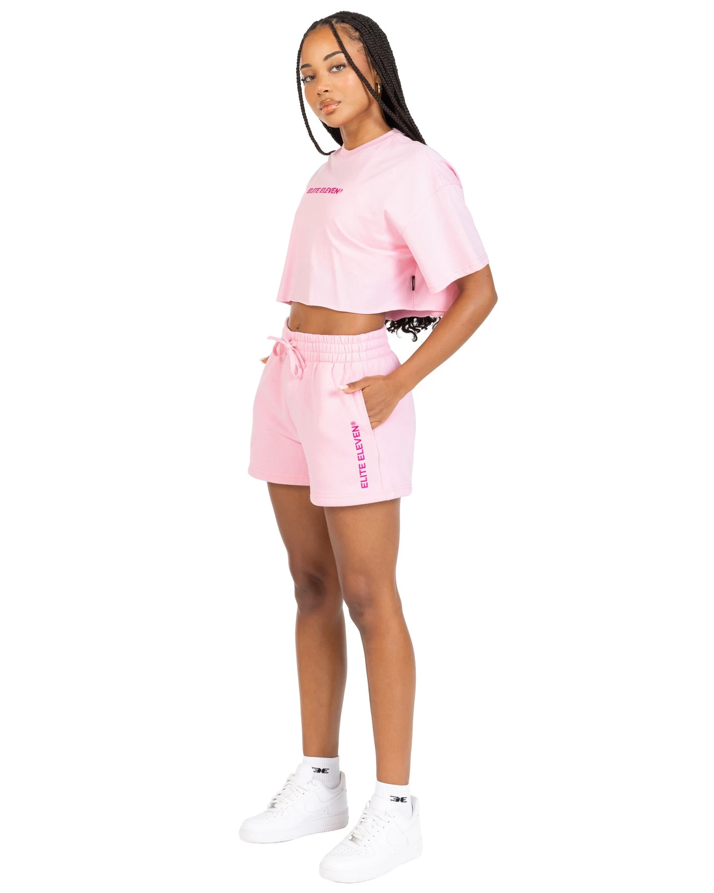 Elite Eleven Women's Registered Shorts - Pink 7 Elite Eleven Women's Registered Shorts - Pink - Image 7