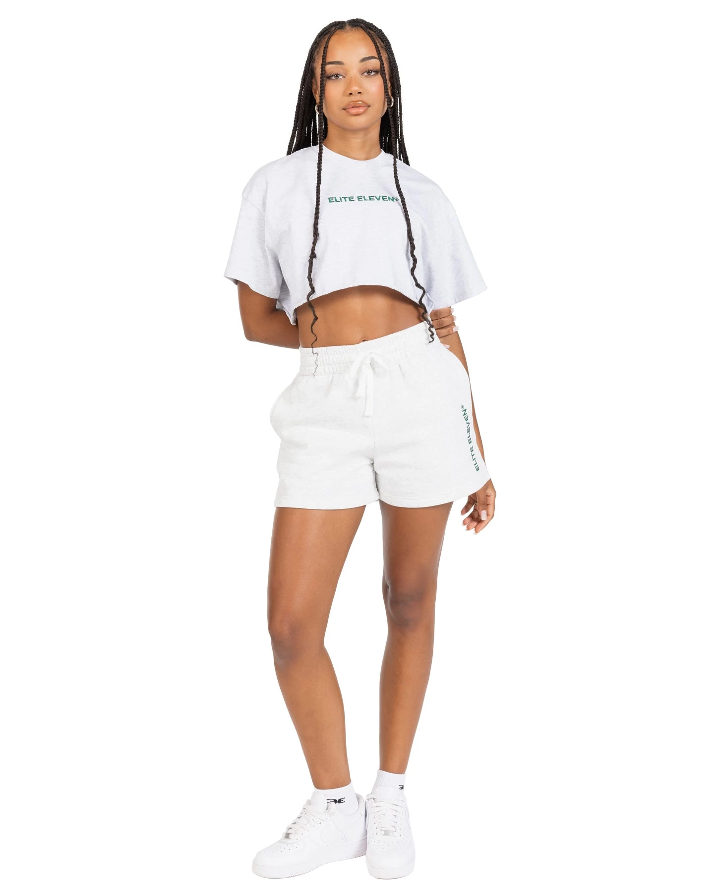 Elite Eleven Women's Registered Shorts - Polar Grey 5 Elite Eleven Women's Registered Shorts - Polar Grey - Image 5