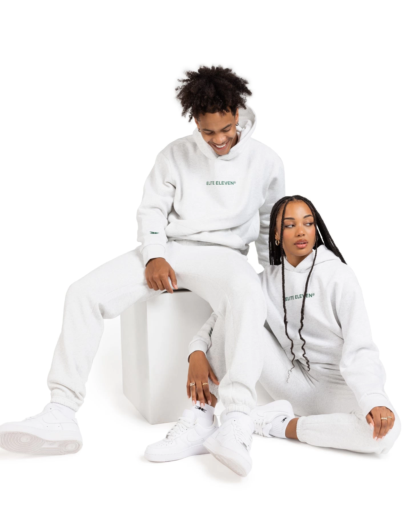 Elite Eleven Registered Hoodie - Polar Grey 1 Elite Eleven Registered Hoodie - Polar Grey