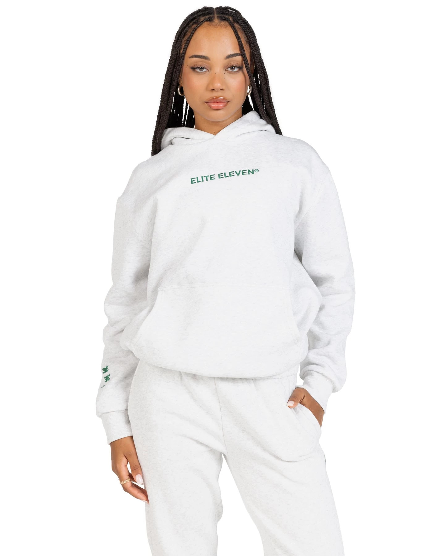 Elite Eleven Registered Hoodie - Polar Grey 2 Elite Eleven Registered Hoodie - Polar Grey - Image 2