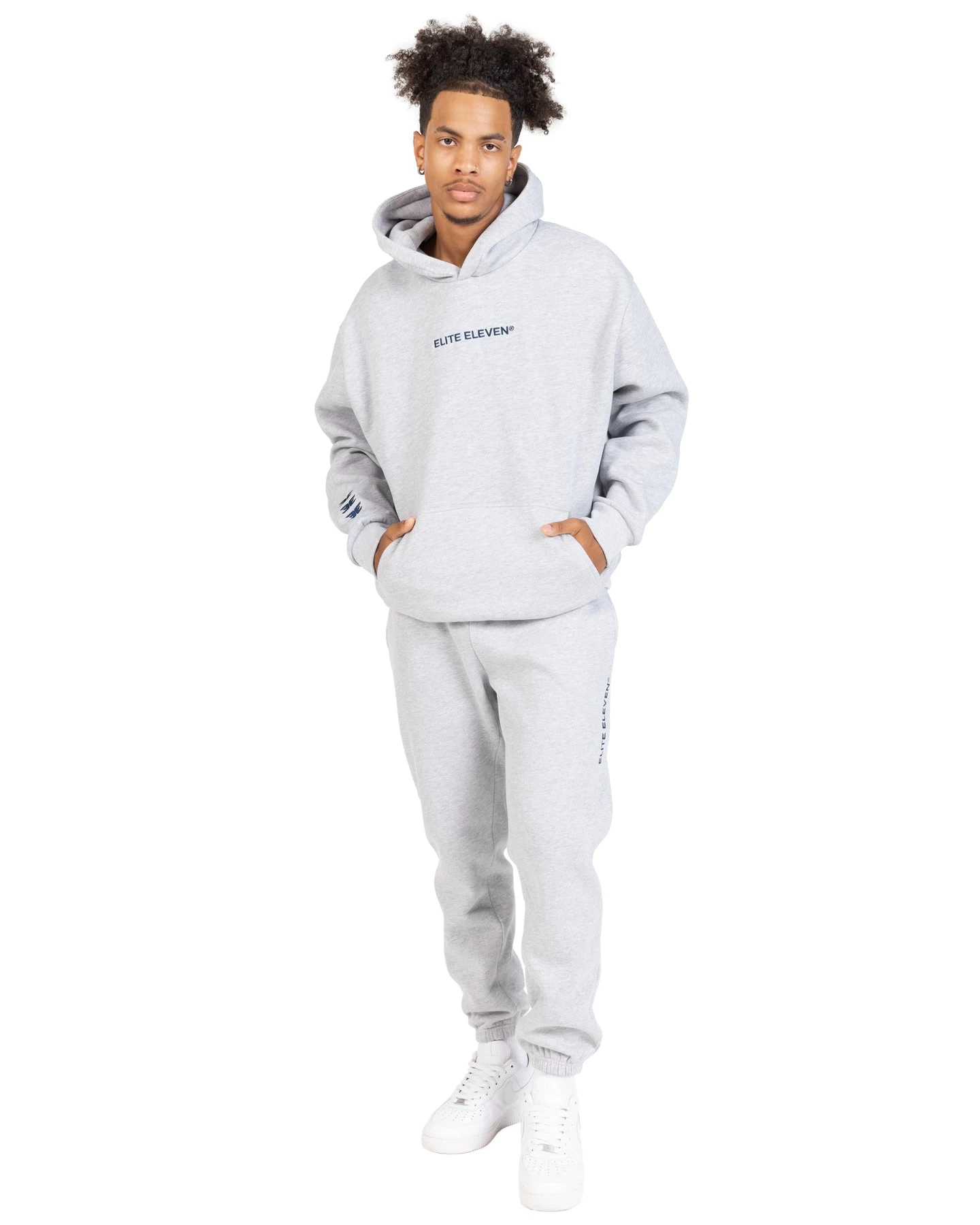 Elite Eleven Registered Hoodie - Grey 4 Elite Eleven Registered Hoodie - Grey - Image 4