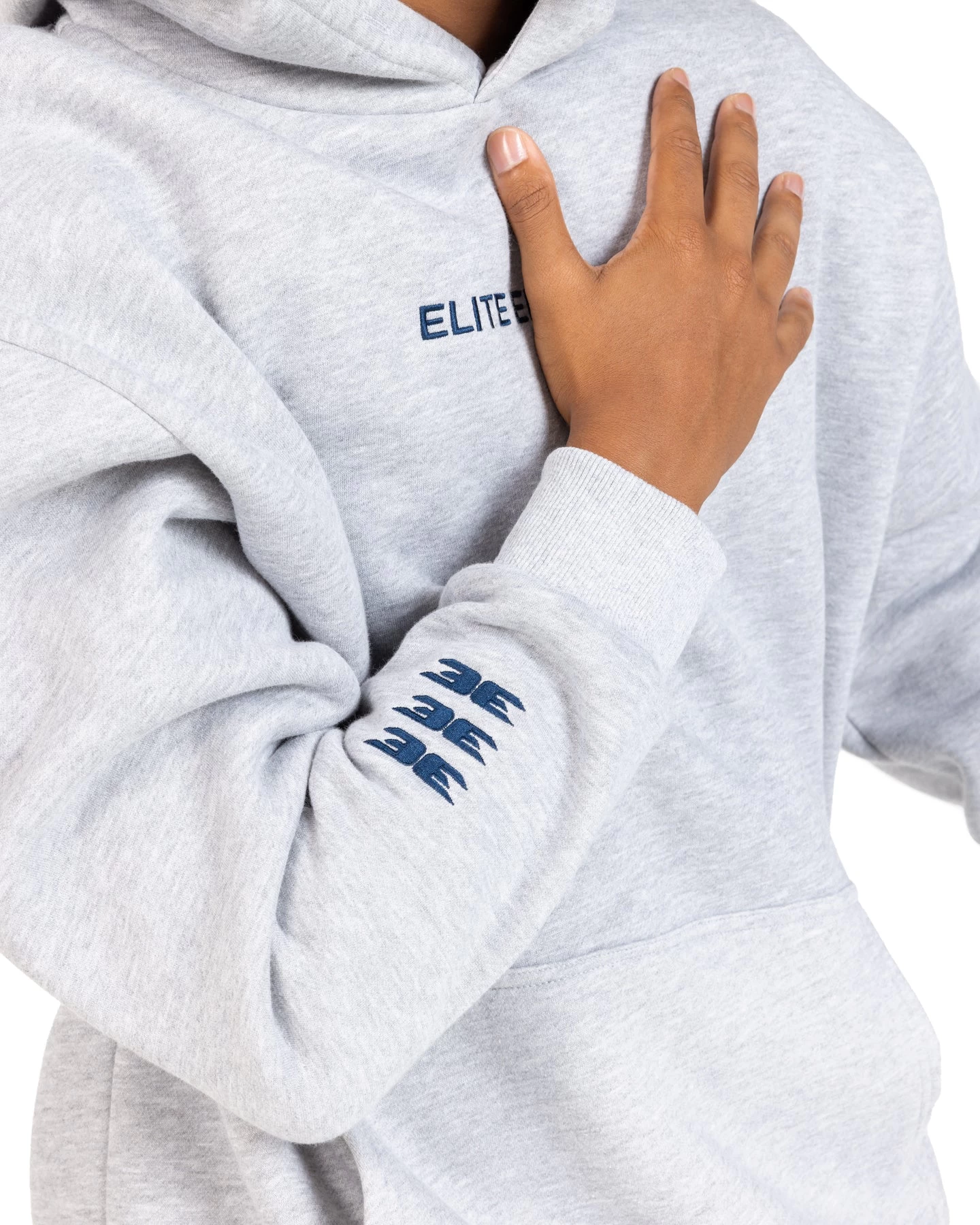 Elite Eleven Registered Hoodie - Grey 3 Elite Eleven Registered Hoodie - Grey - Image 3