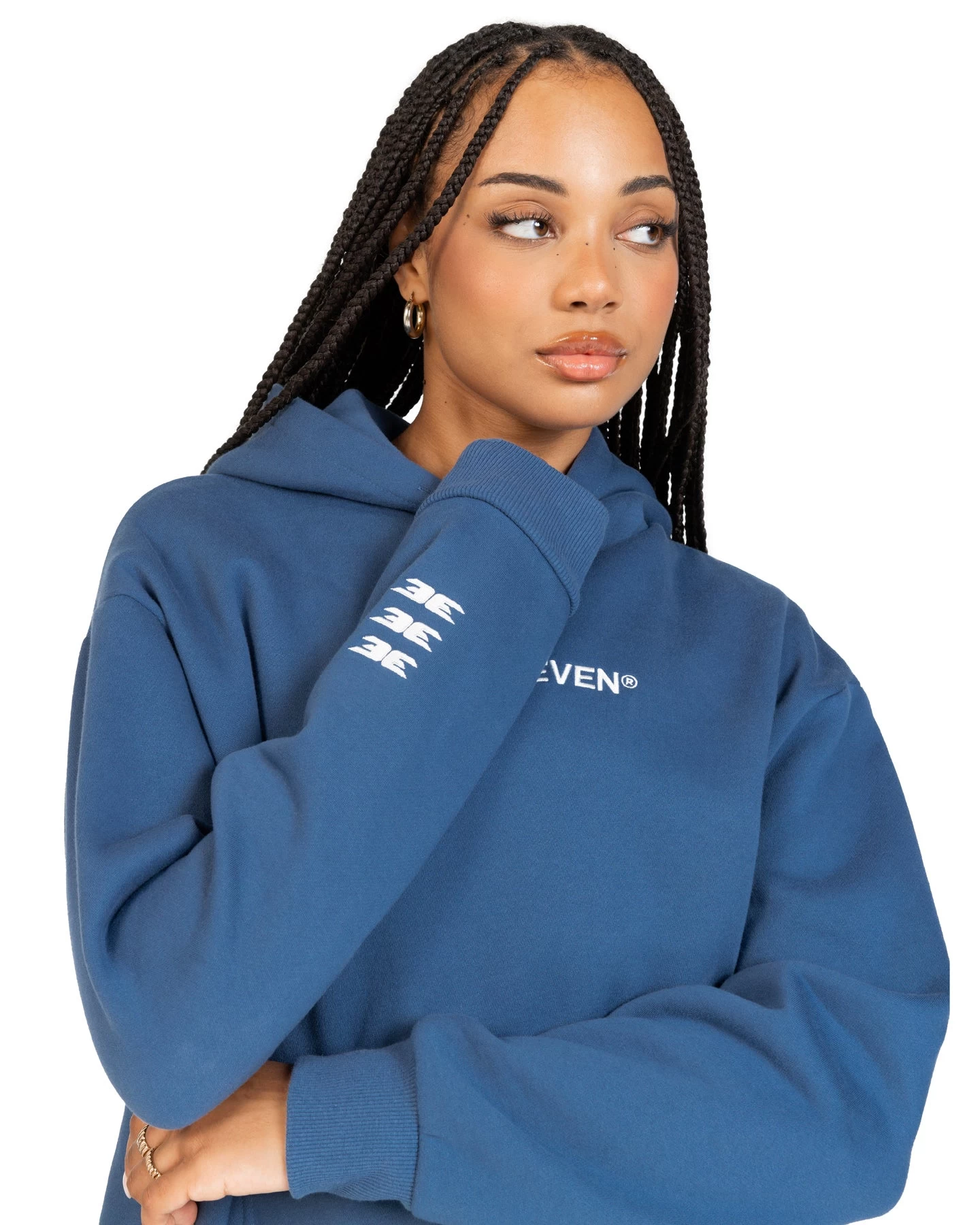Elite Eleven Registered Hoodie - Mid Blue 6 Elite Eleven Registered Hoodie - Mid Blue - Image 6