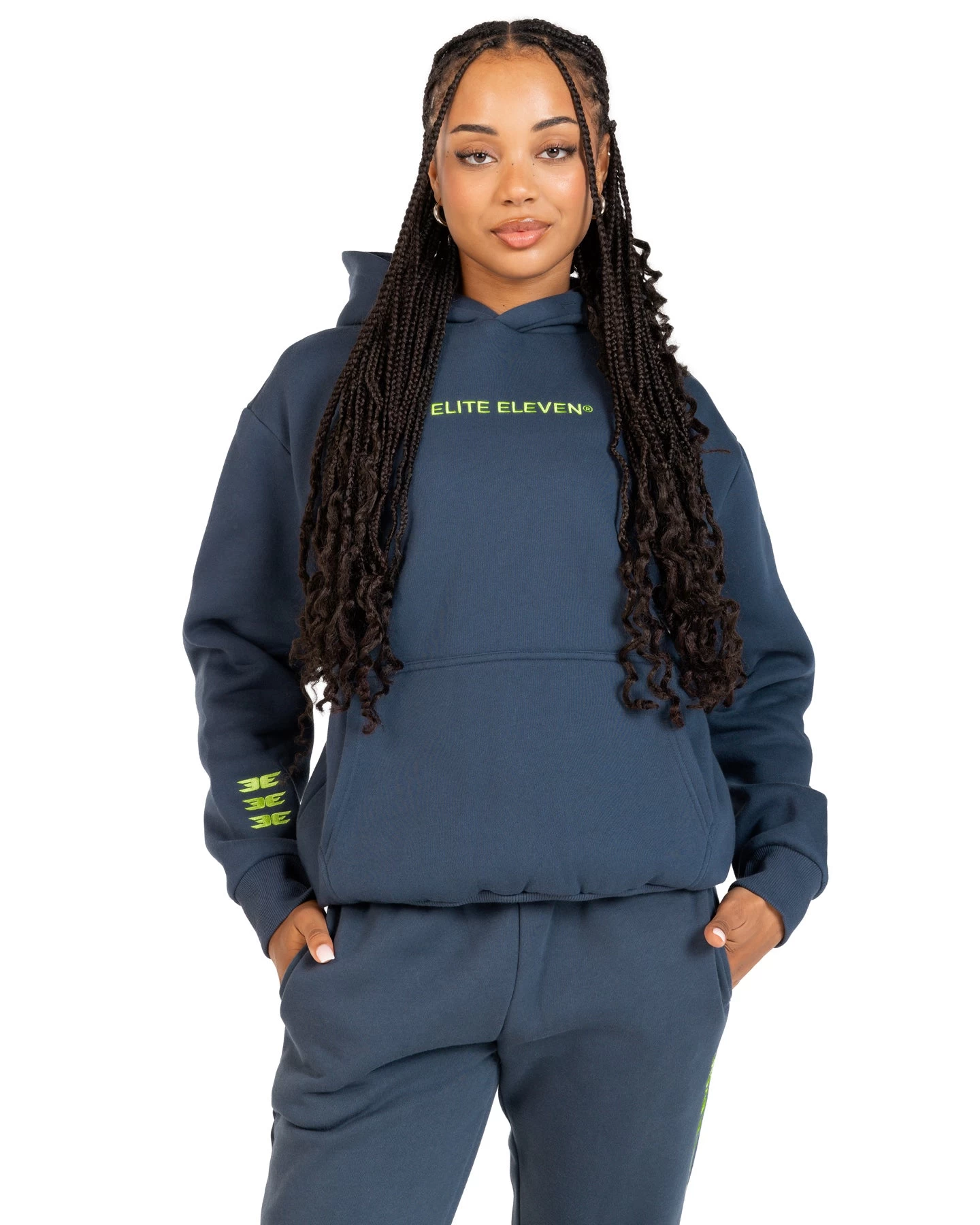 Elite Eleven Registered Hoodie - Navy 2 Elite Eleven Registered Hoodie - Navy - Image 2