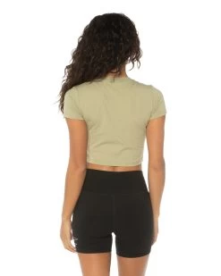 Elite Eleven Elite Crop Tee - Sage 5 Elite Eleven Elite Crop Tee - Sage -Fit Style Shop az.detail 24