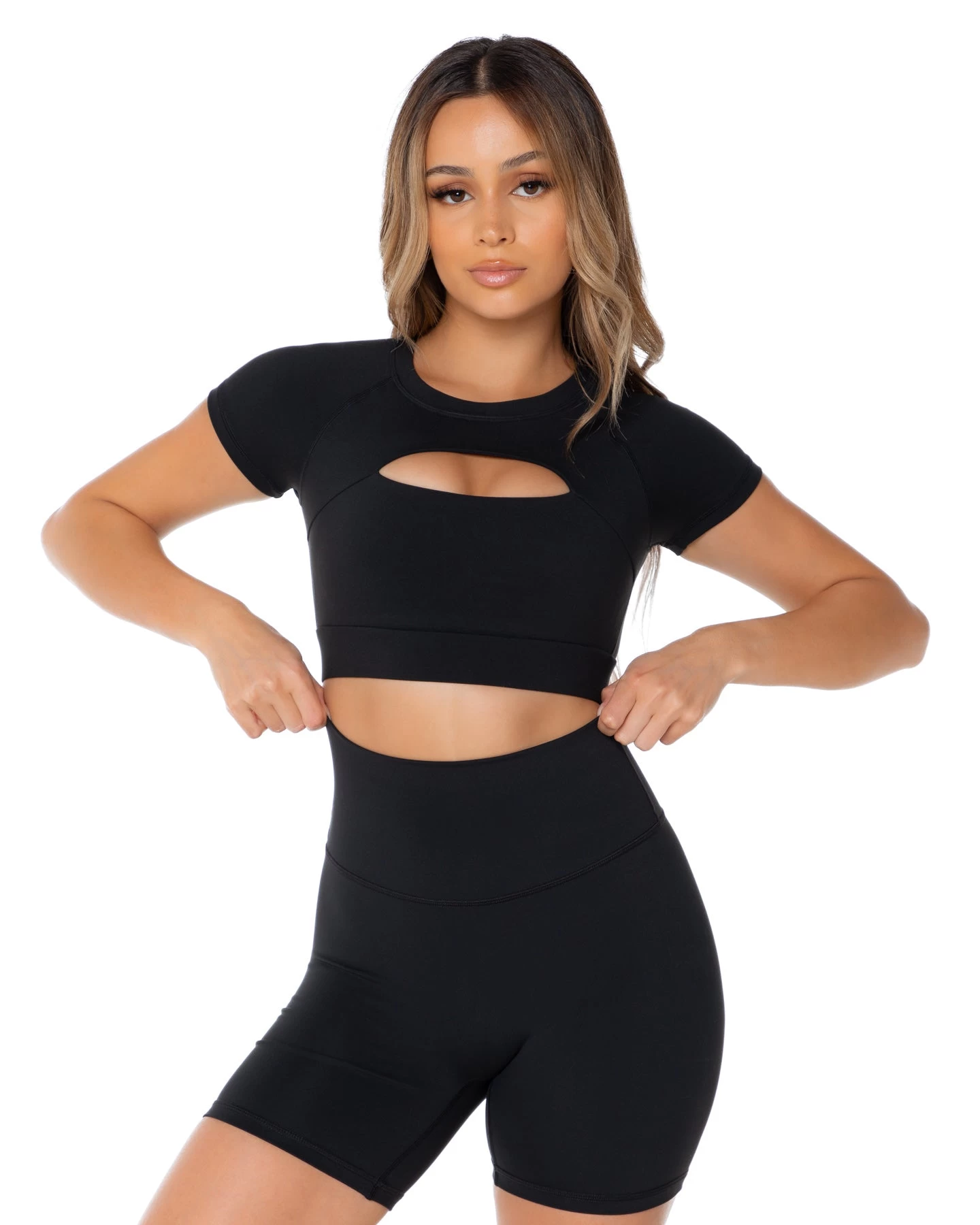 Elite Eleven Aura Scrunch Shorts - Black 4 Elite Eleven Aura Scrunch Shorts - Black - Image 4