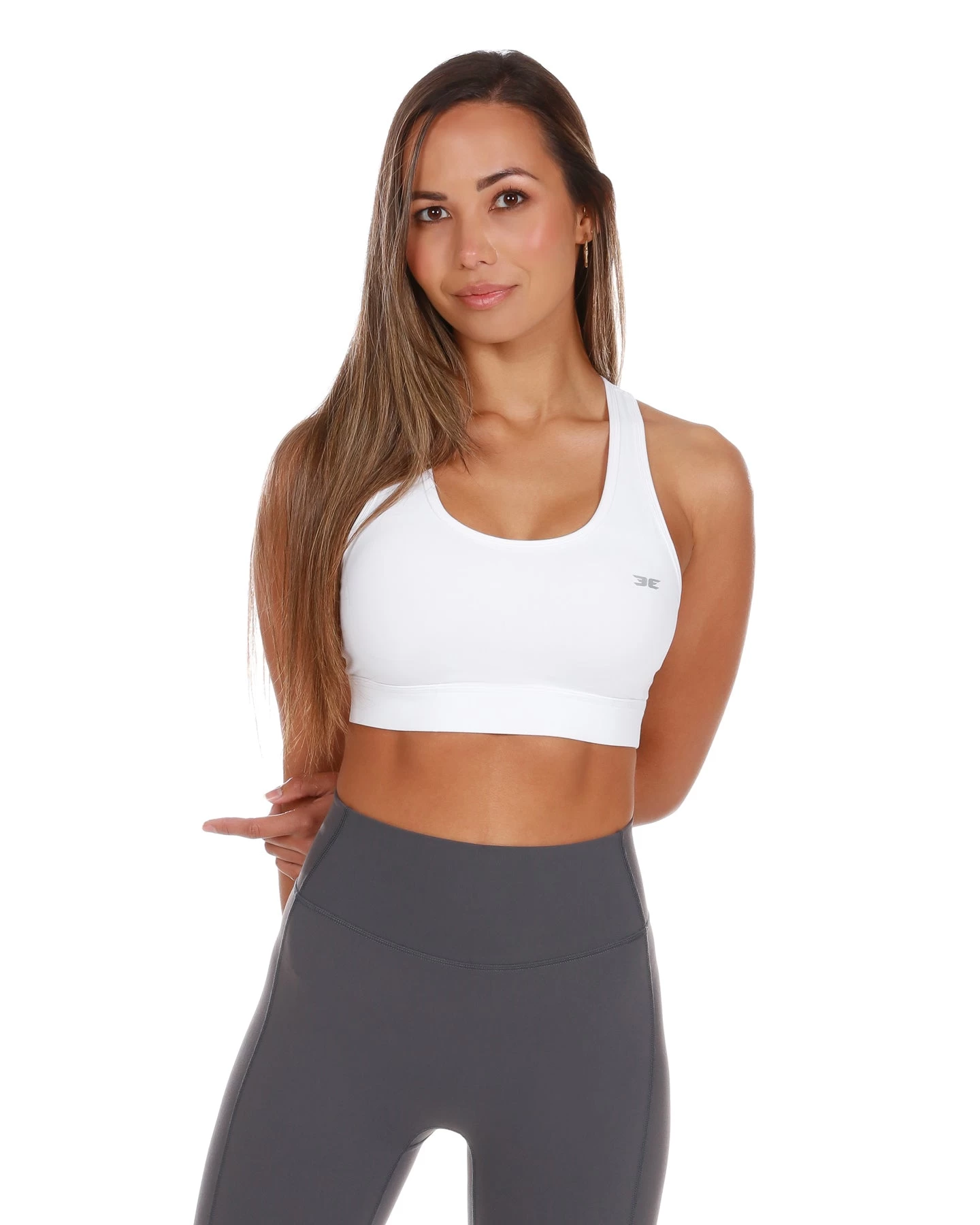 Elite Eleven Essential Sports Bra - White 3 Elite Eleven Essential Sports Bra - White - Image 3