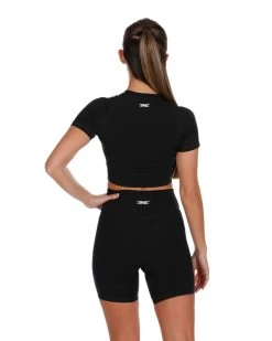 Elite Eleven Cross Over Tee - Black -Fit Style Shop blackteecrossover2 1of1