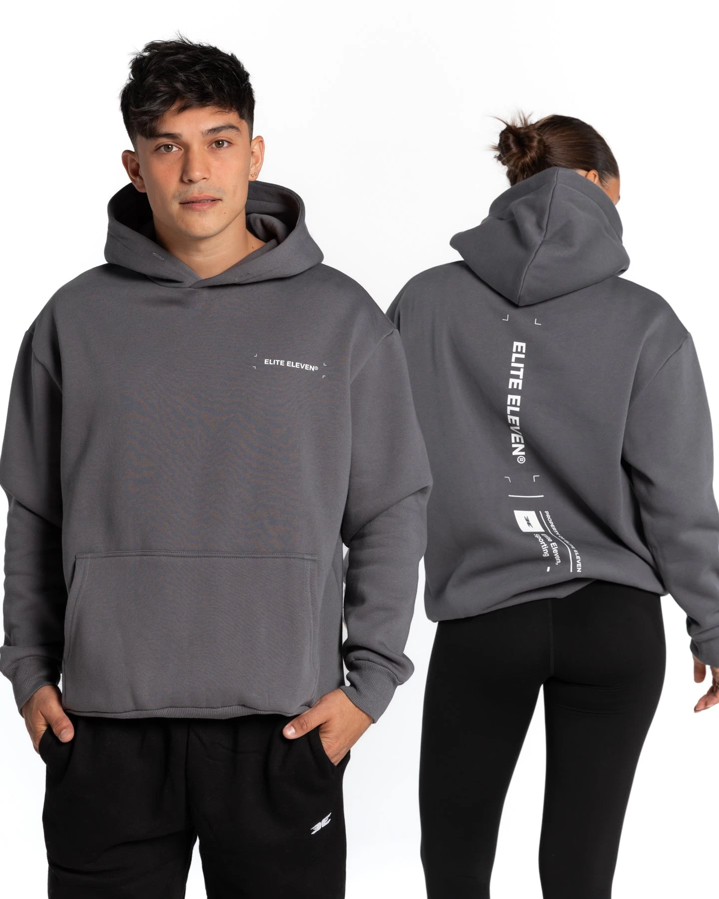 Elite Eleven Capital Hoodie - Cool Slate 1 Elite Eleven Capital Hoodie - Cool Slate