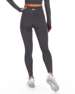Elite Eleven Cross Over Leggings - Charcoal -Fit Style Shop charcoal.crossover 26of30