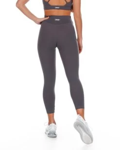 Elite Eleven 7/8 Cross Over Leggings - Charcoal -Fit Style Shop charcoal.crossover 4of30