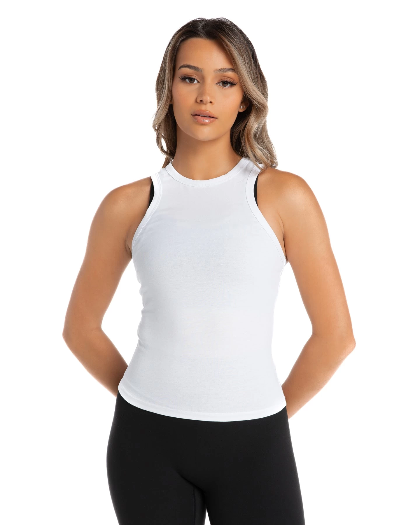Elite Eleven Charm Singlet - White 3 Elite Eleven Charm Singlet - White - Image 3