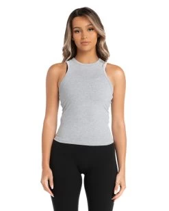 Elite Eleven Charm Singlet - Grey 6 Elite Eleven Charm Singlet - Grey -Fit Style Shop charmsinglet.2 8