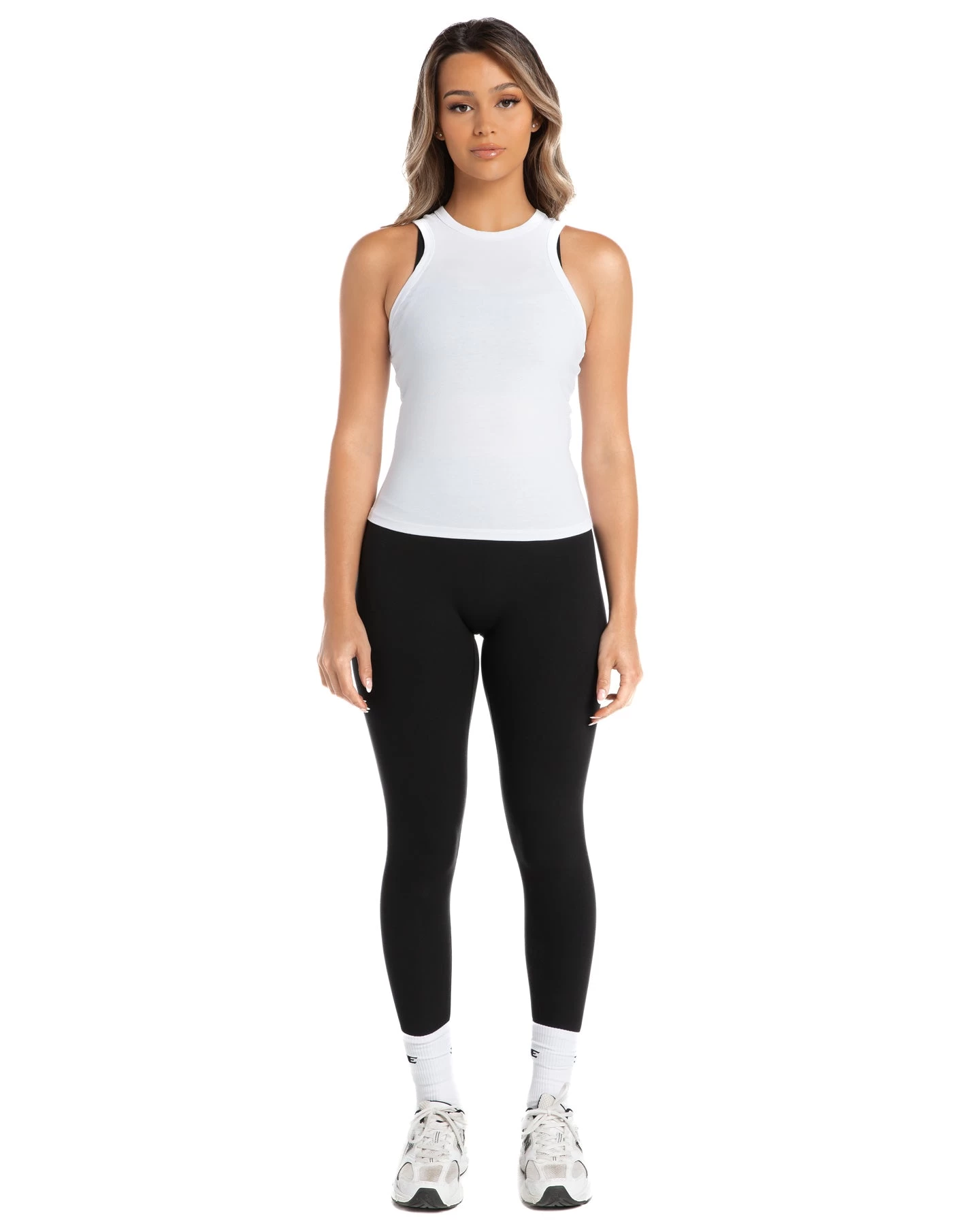 Elite Eleven Charm Singlet - White 4 Elite Eleven Charm Singlet - White - Image 4