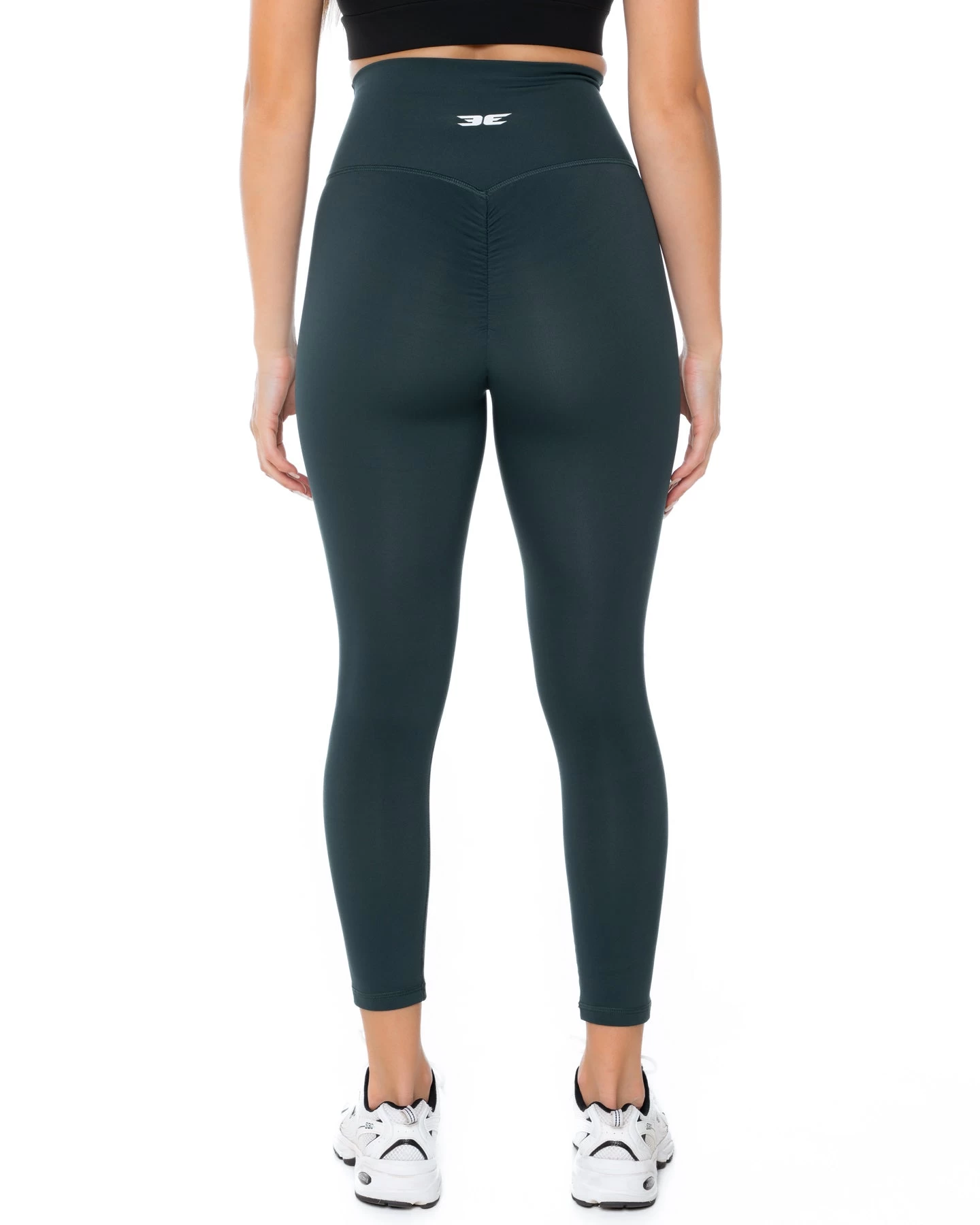 Elite Eleven 7/8 Aura Scrunch Leggings - Deep Forest 2 Elite Eleven 7/8 Aura Scrunch Leggings - Deep Forest - Image 2