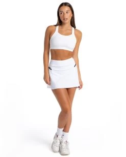 Elite Eleven Power Skirt - White 8 Elite Eleven Power Skirt - White -Fit Style Shop ecom9727