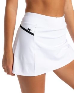 Elite Eleven Power Skirt - White 7 Elite Eleven Power Skirt - White -Fit Style Shop ecom9744