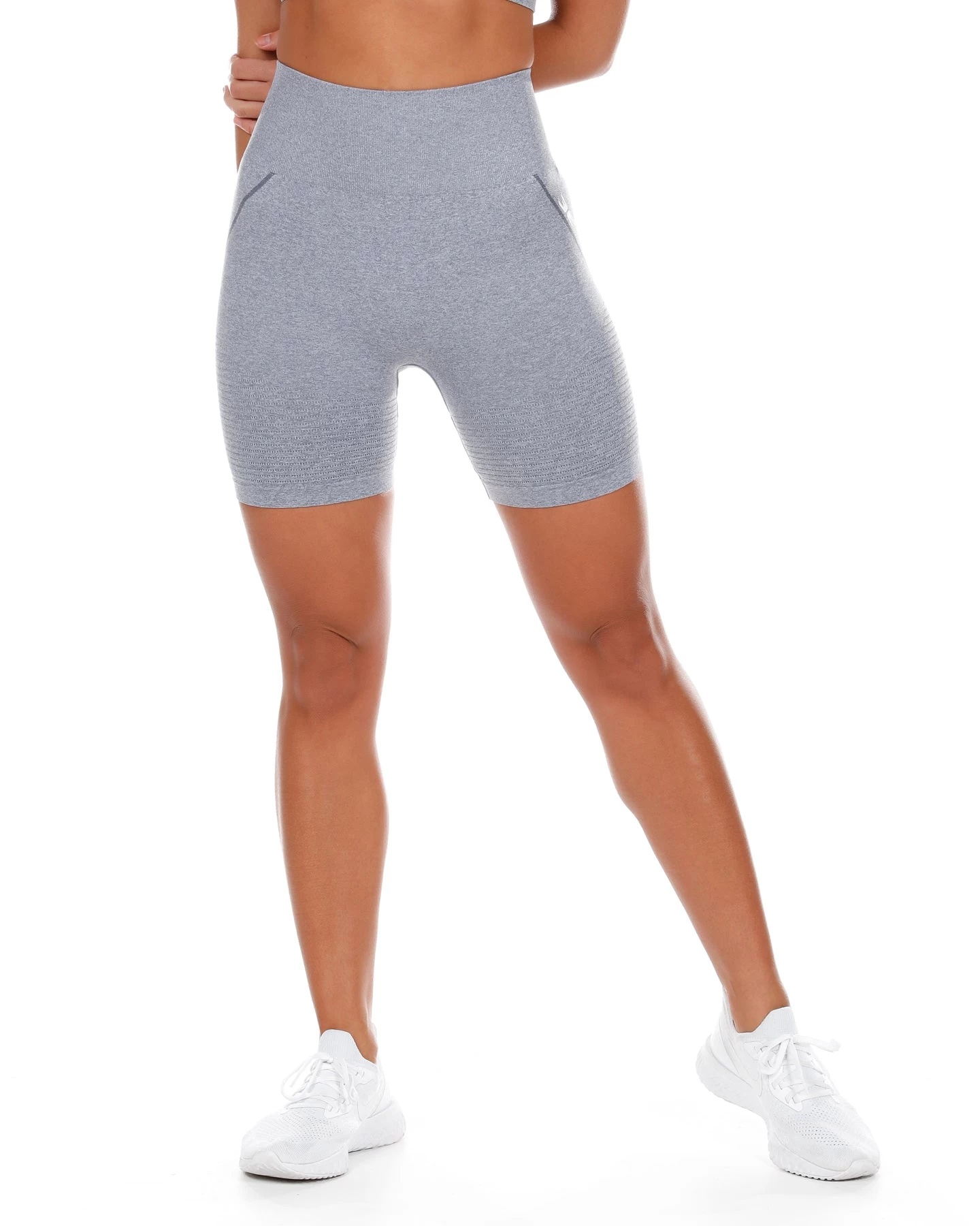 Elite Eleven Elite Seamless Shorts - Grey Mist 2 Elite Eleven Elite Seamless Shorts - Grey Mist - Image 2