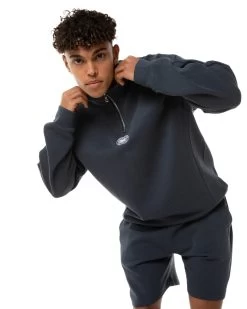 Elite Eleven Global Athletics 1/4 Zip - Navy -Fit Style Shop global.athletics 11