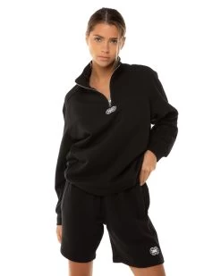 Elite Eleven Global Athletics 1/4 Zip - Black