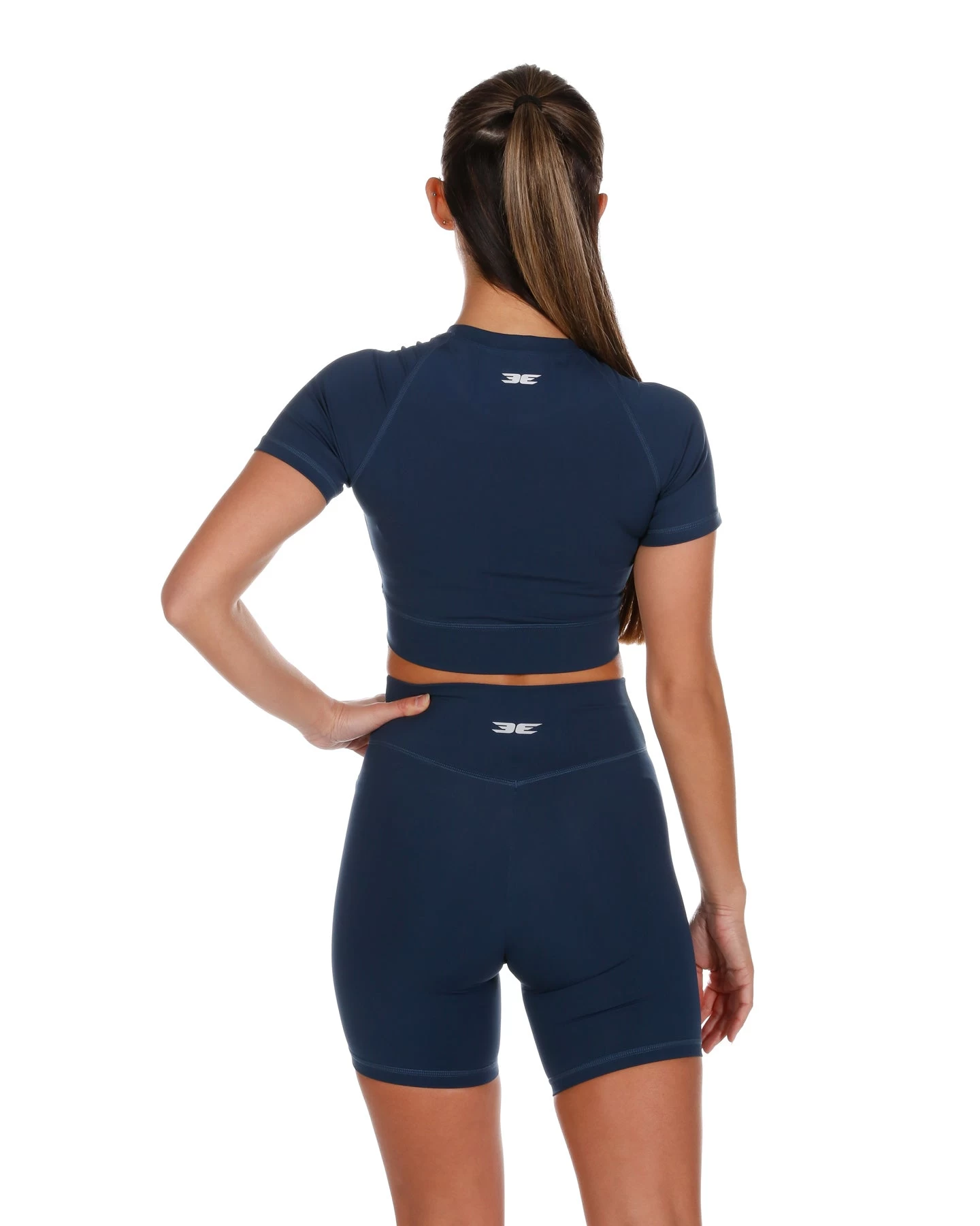 Elite Eleven Cross Over Tee - Navy Blue 5 Elite Eleven Cross Over Tee - Navy Blue - Image 5