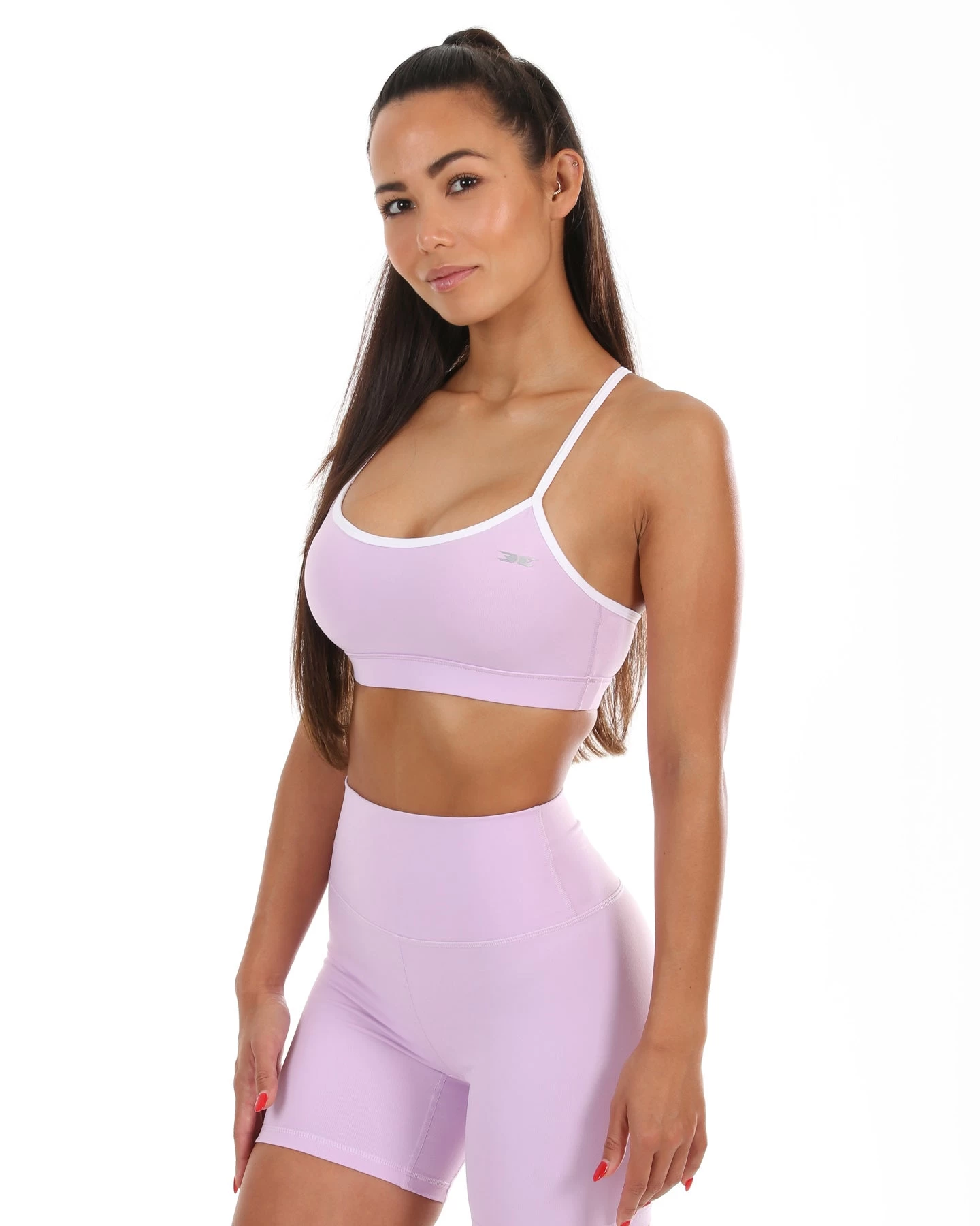 Elite Eleven Elite Sports Bra - Pastel Purple 1 Elite Eleven Elite Sports Bra - Pastel Purple