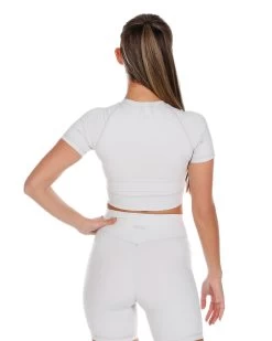 Elite Eleven Cross Over Tee - Pearl Grey 9 Elite Eleven Cross Over Tee - Pearl Grey -Fit Style Shop pearlgrey.crossover 20of30