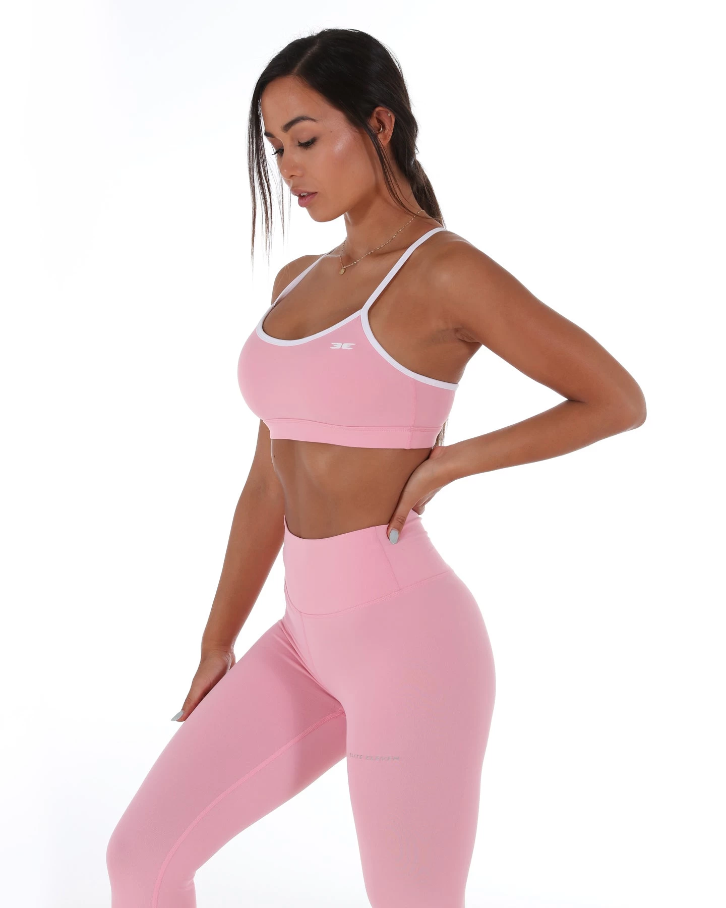 Elite Eleven Elite Sports Bra - Pastel Pink 1 Elite Eleven Elite Sports Bra - Pastel Pink