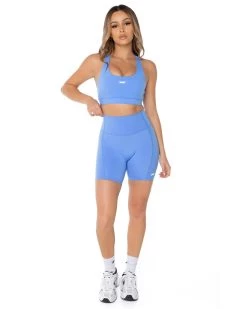 Elite Eleven Aura Scrunch Shorts - Powder Blue 11 Elite Eleven Aura Scrunch Shorts - Powder Blue -Fit Style Shop powderblue.2