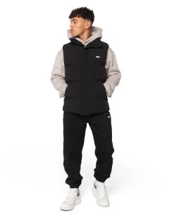 Elite Eleven Unisex Puffer Vest - Black -Fit Style Shop puffer.jkt 18