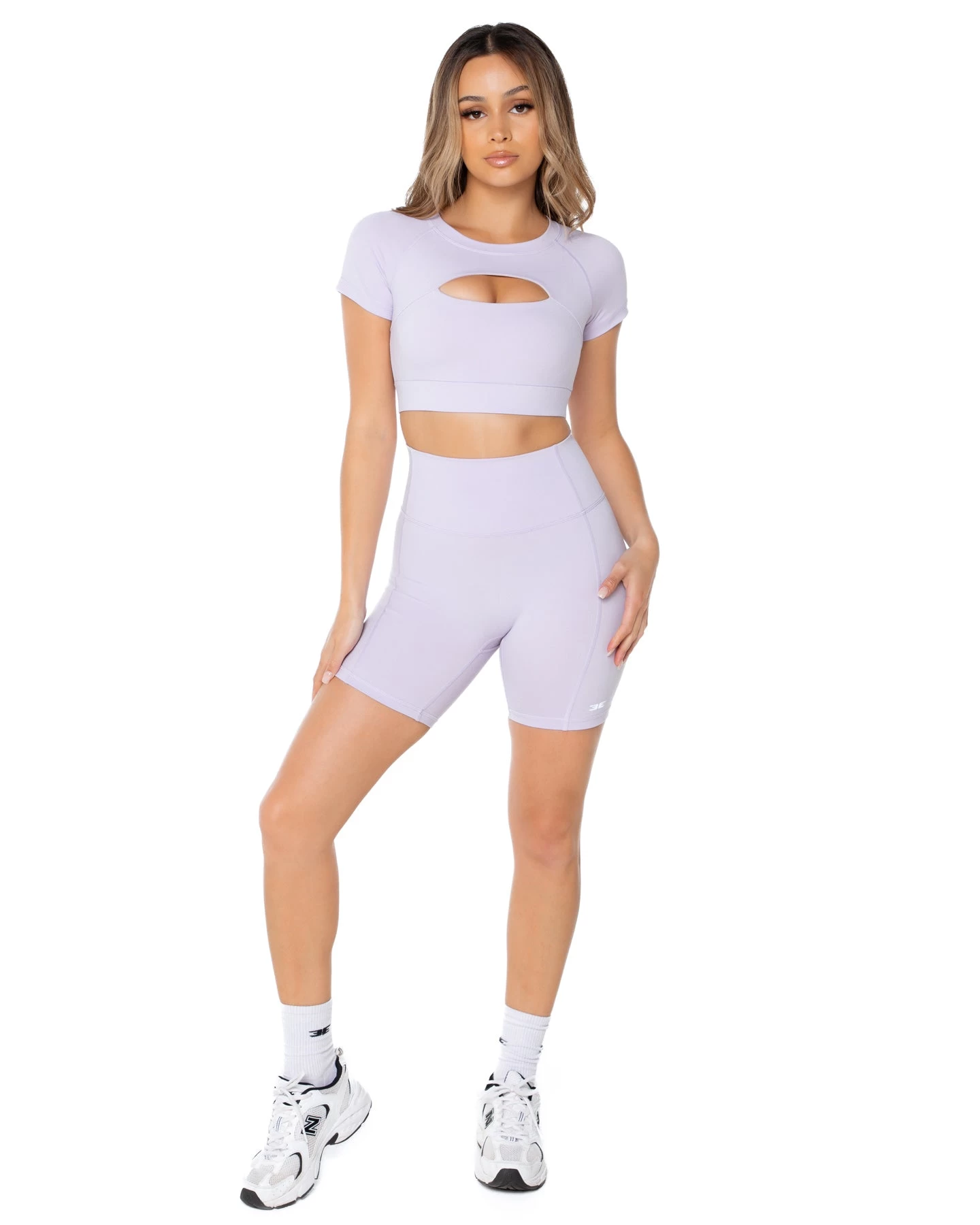 Elite Eleven Curve Shorts - Lilac 2 Elite Eleven Curve Shorts - Lilac - Image 2