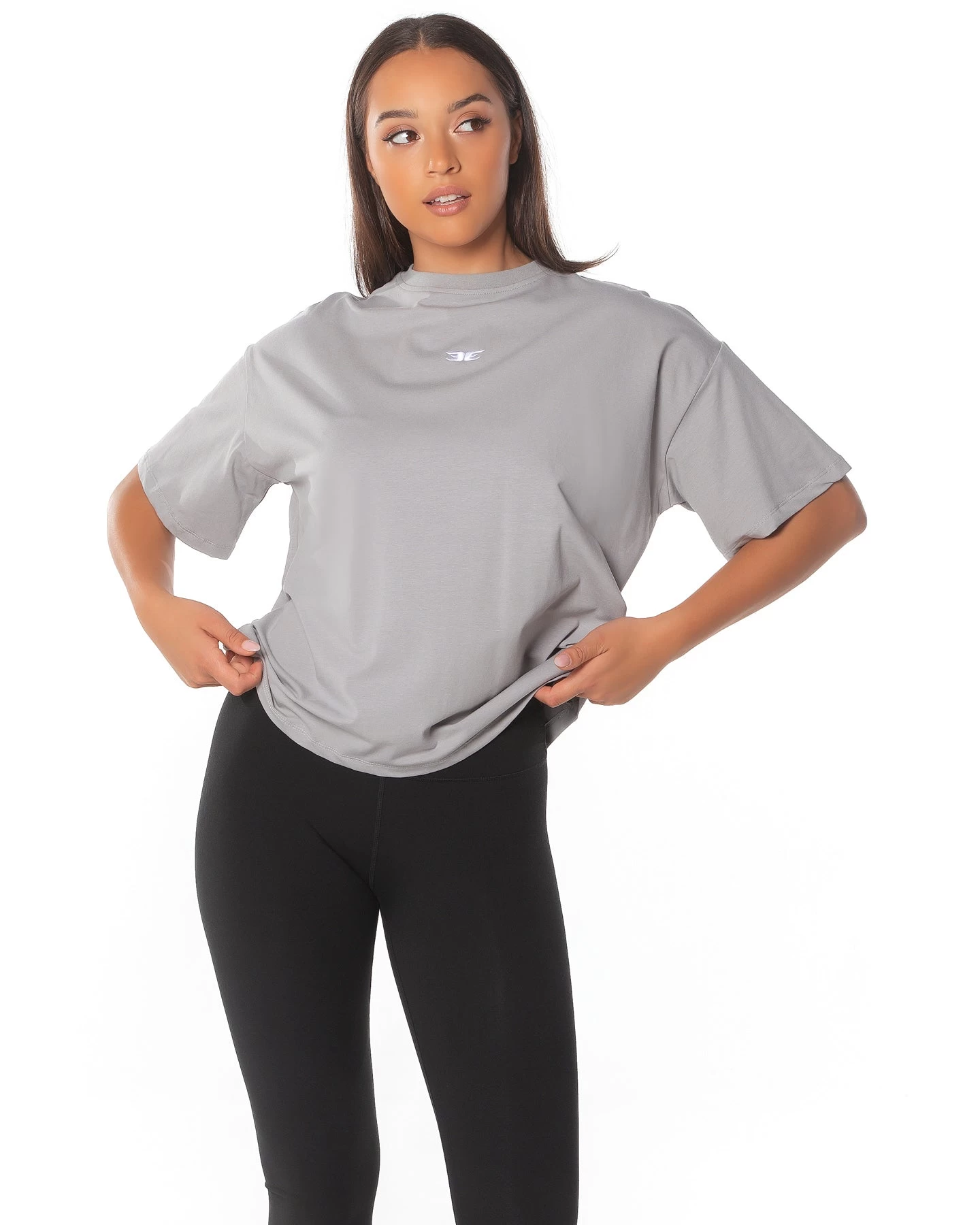 Elite Eleven Classic Oversized Tee - Smokey Grey 1 Elite Eleven Classic Oversized Tee - Smokey Grey