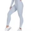 Elite Eleven Cross Over Leggings - Light Blue