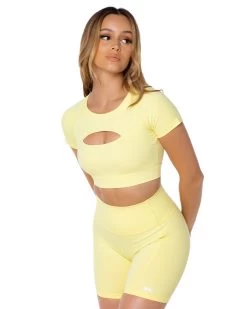 Elite Eleven Impulse Tee - Soft Yellow